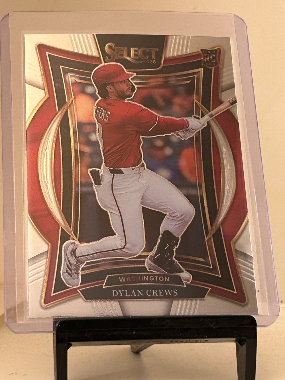 Dylan Crews 2025 Panini Selecf Prizm Baseball Rookie Card Washington